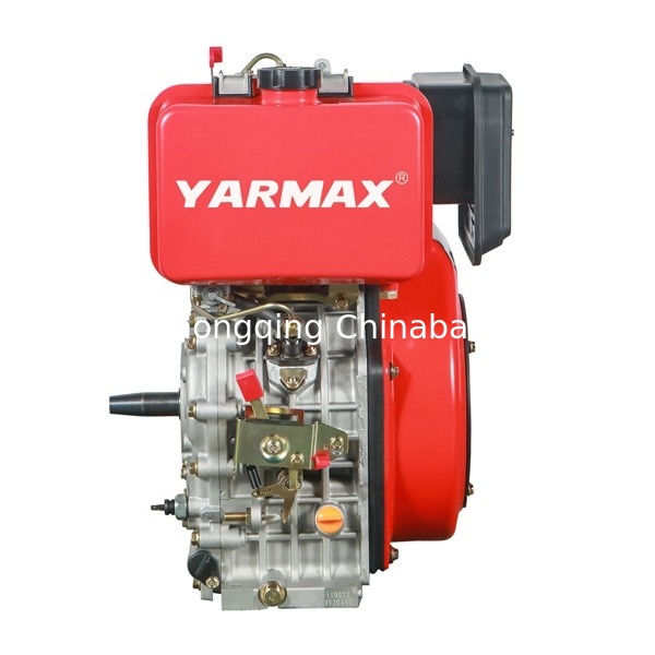 11HP 8.1kW เครื่องยนต์ดีเซลระบายความร้อนด้วยอากาศกระบอกสูบเดี่ยว 4 จังหวะ 192F เครื่องยนต์ดีเซล