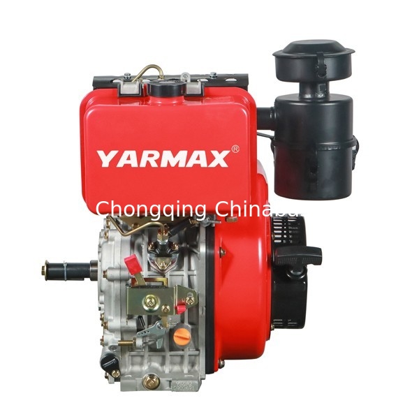 11HP 8.1kW เครื่องยนต์ดีเซลระบายความร้อนด้วยอากาศกระบอกสูบเดี่ยว 4 จังหวะ 192F เครื่องยนต์ดีเซล