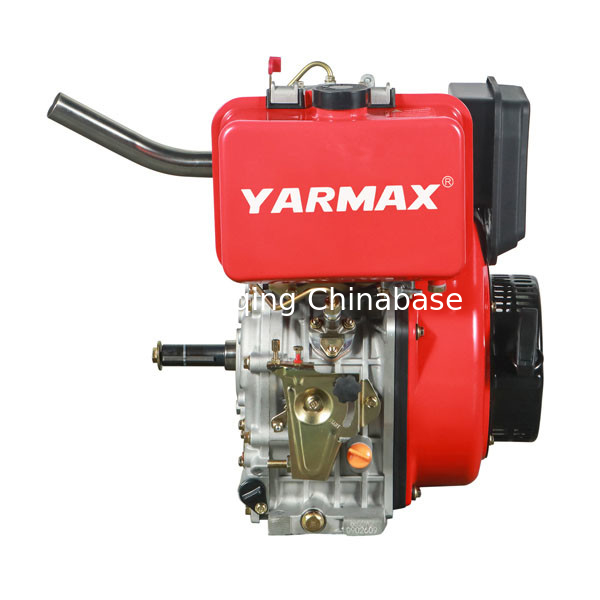 11HP 8.1kW เครื่องยนต์ดีเซลระบายความร้อนด้วยอากาศกระบอกสูบเดี่ยว 4 จังหวะ 192F เครื่องยนต์ดีเซล