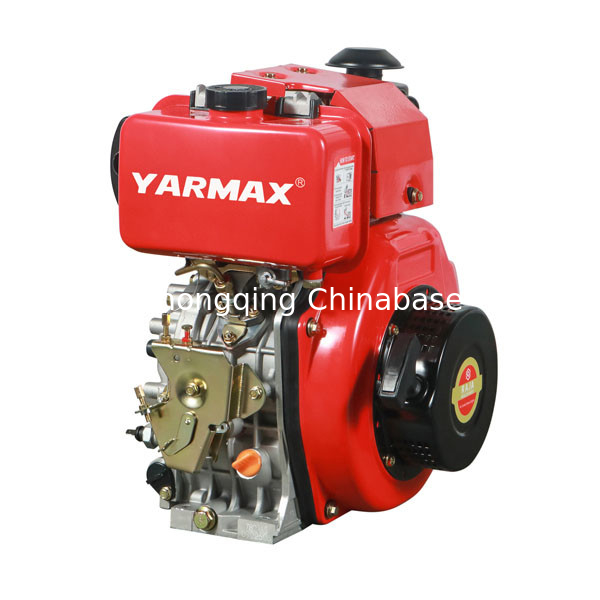 11HP 8.1kW เครื่องยนต์ดีเซลระบายความร้อนด้วยอากาศกระบอกสูบเดี่ยว 4 จังหวะ 192F เครื่องยนต์ดีเซล