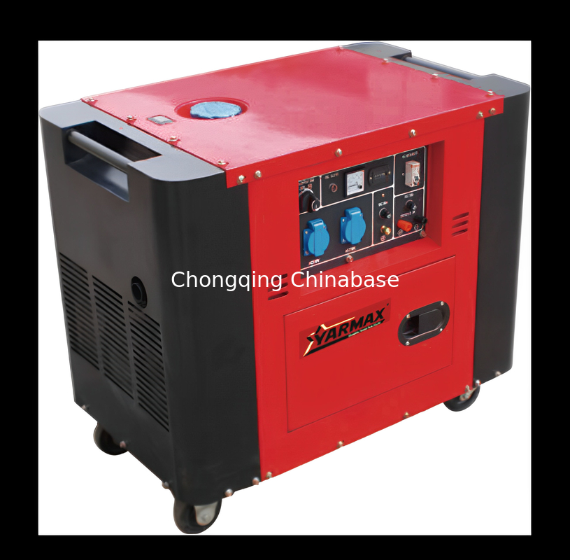 230V 11.3A DC 12V 8.3A 3kW 2.5kW เครื่องกำเนิดไฟฟ้าดีเซลชนิดเงียบ YM3700T