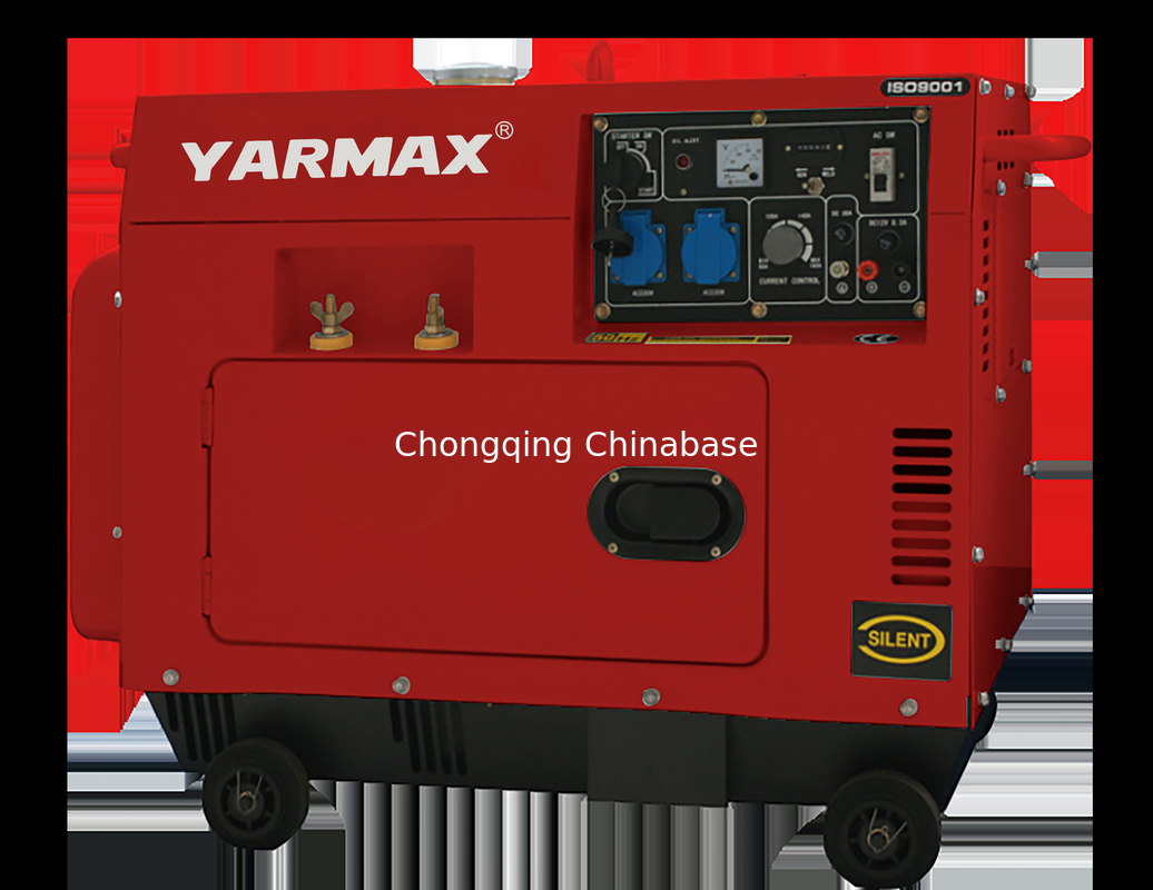 เครื่องกำเนิดไฟฟ้าดีเซลเชื่อม 50-180A พร้อม AVR YM8700 5.5KW 25A 25-30V