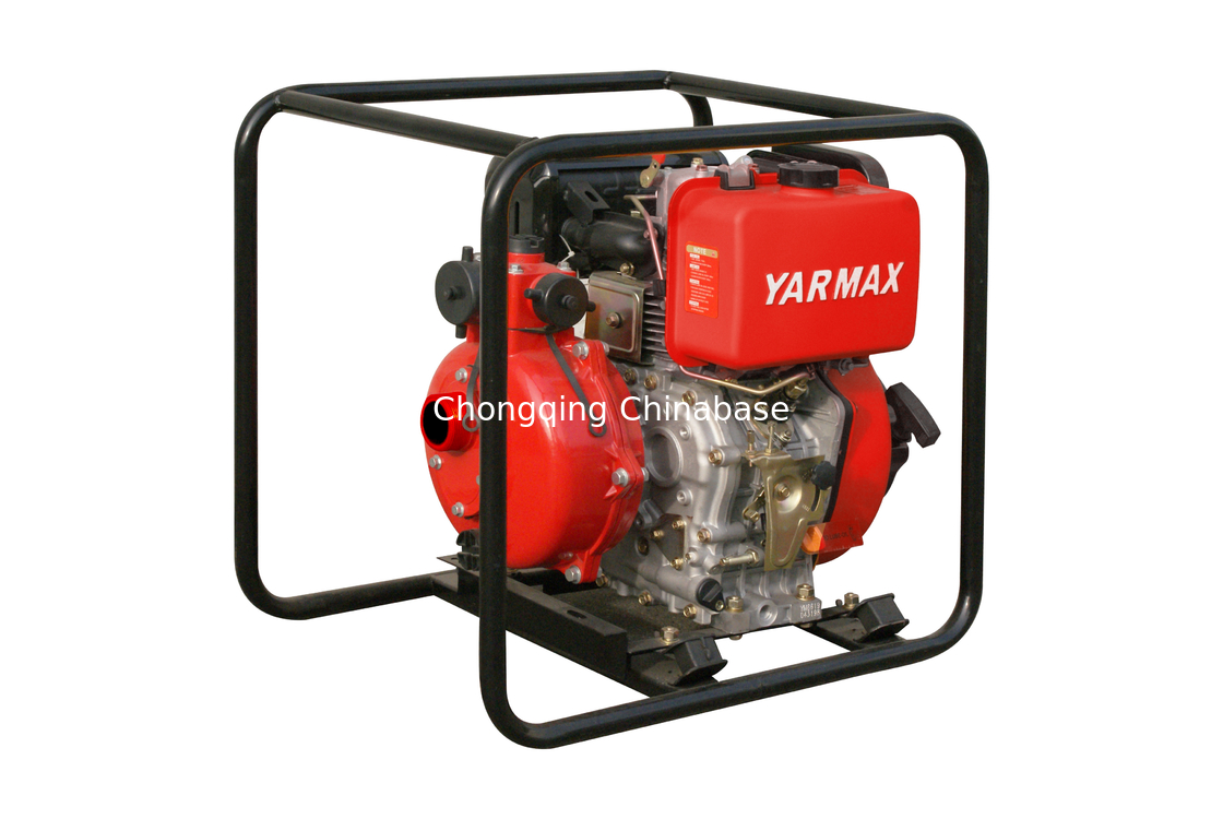 ปั๊มน้ำเครื่องยนต์ดีเซล YMDP20H แรงดันสูงพร้อม 4 จังหวะ36m³ / H 8.2HP