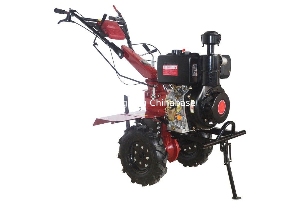 Hand Start 0.3m / S Power Weeder Cultivator เครื่องไถนาการเกษตร 6.3KW